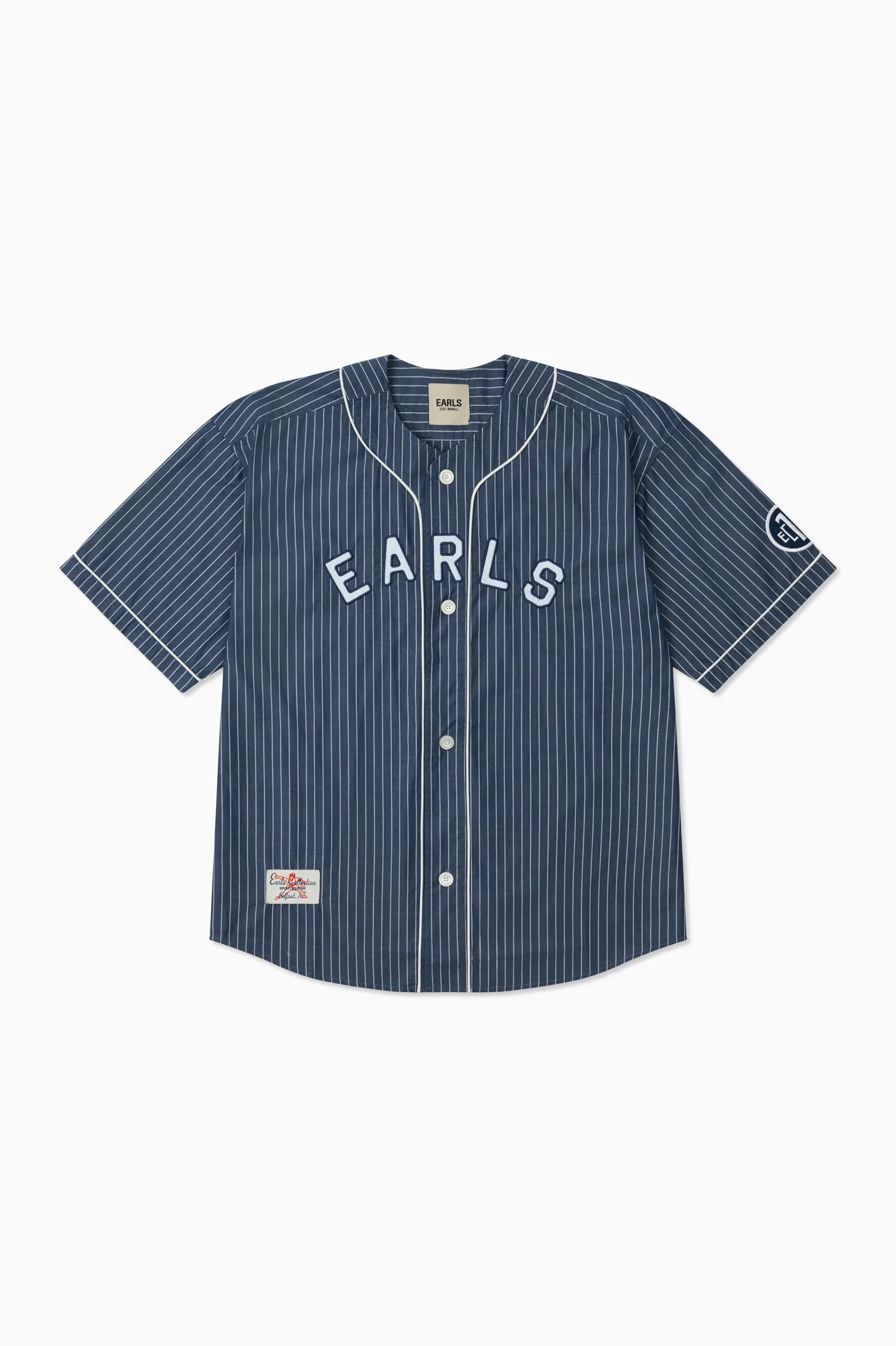 Baseman Shirt - Navy Stripe - Image 3
