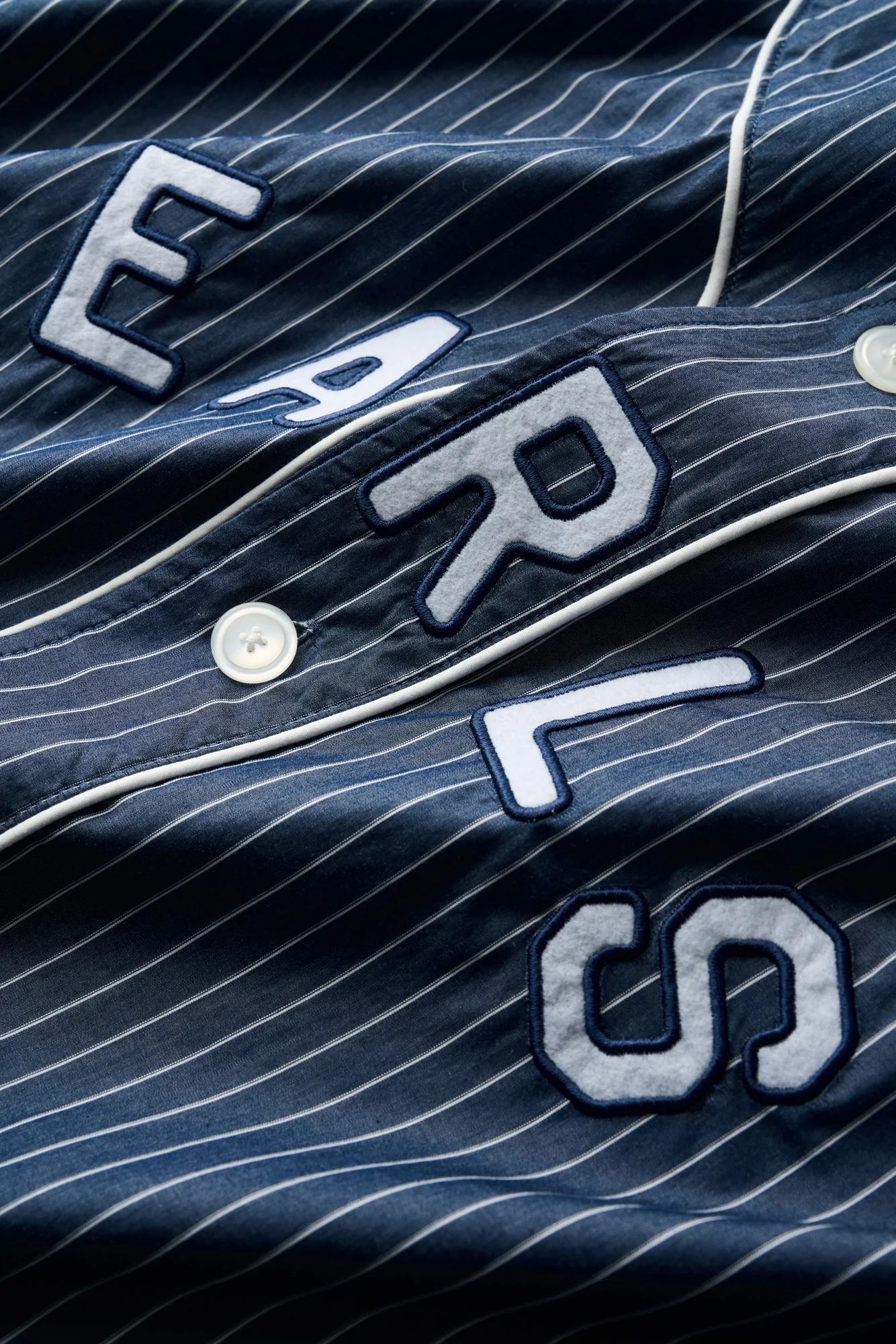 Baseman Shirt - Navy Stripe - Image 5