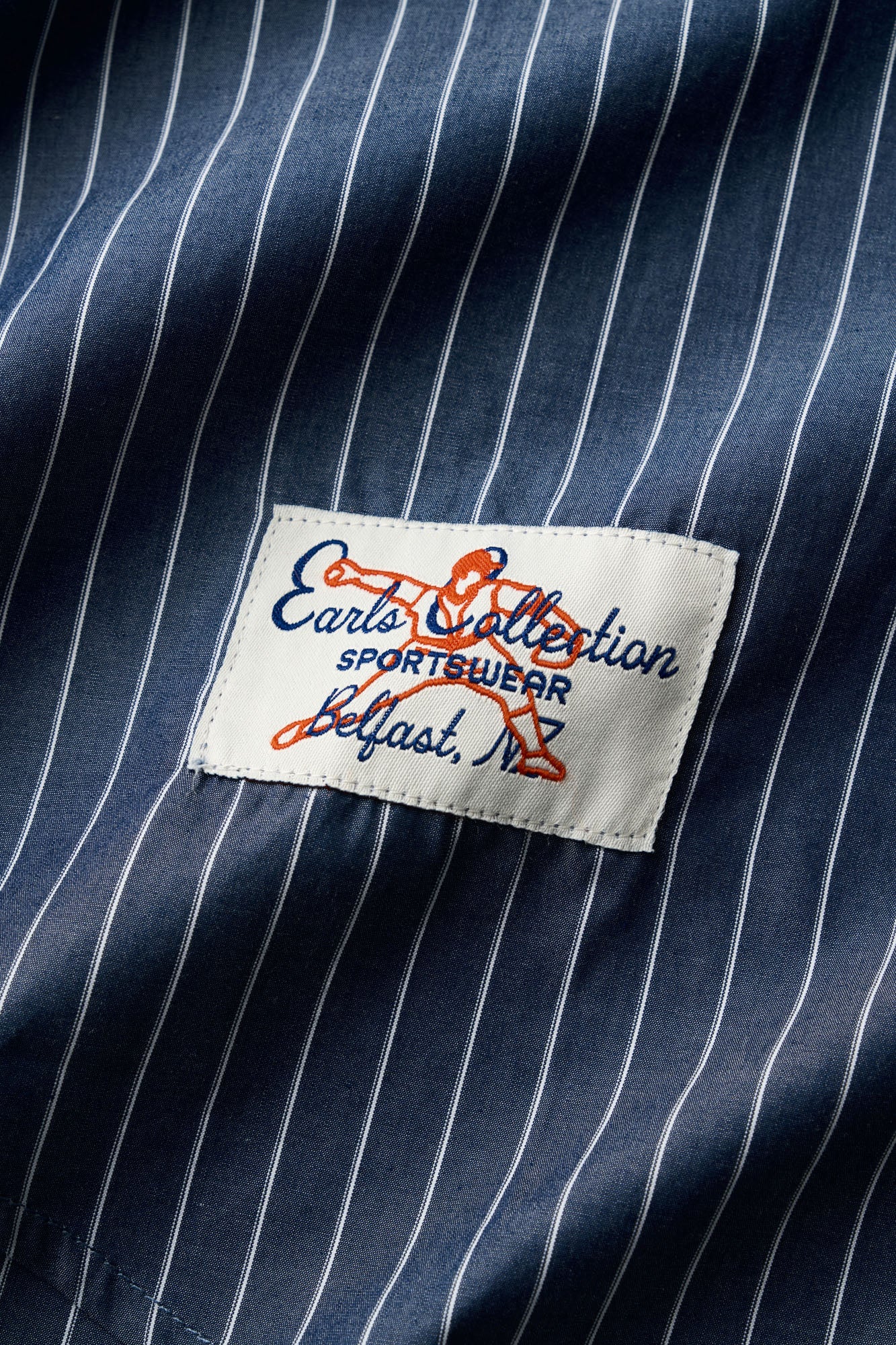 Baseman Shirt - Navy Stripe - Image 6