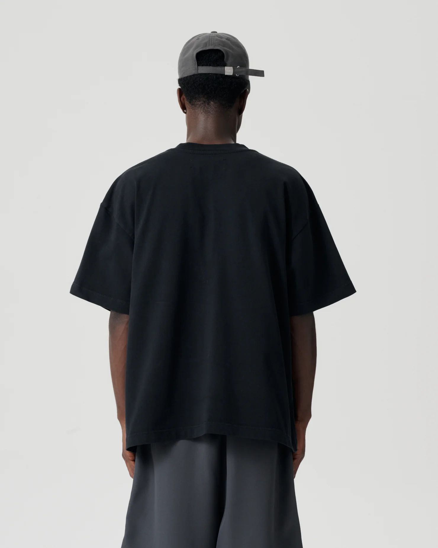 Boxy Block Tee - Asphalt - Image 7