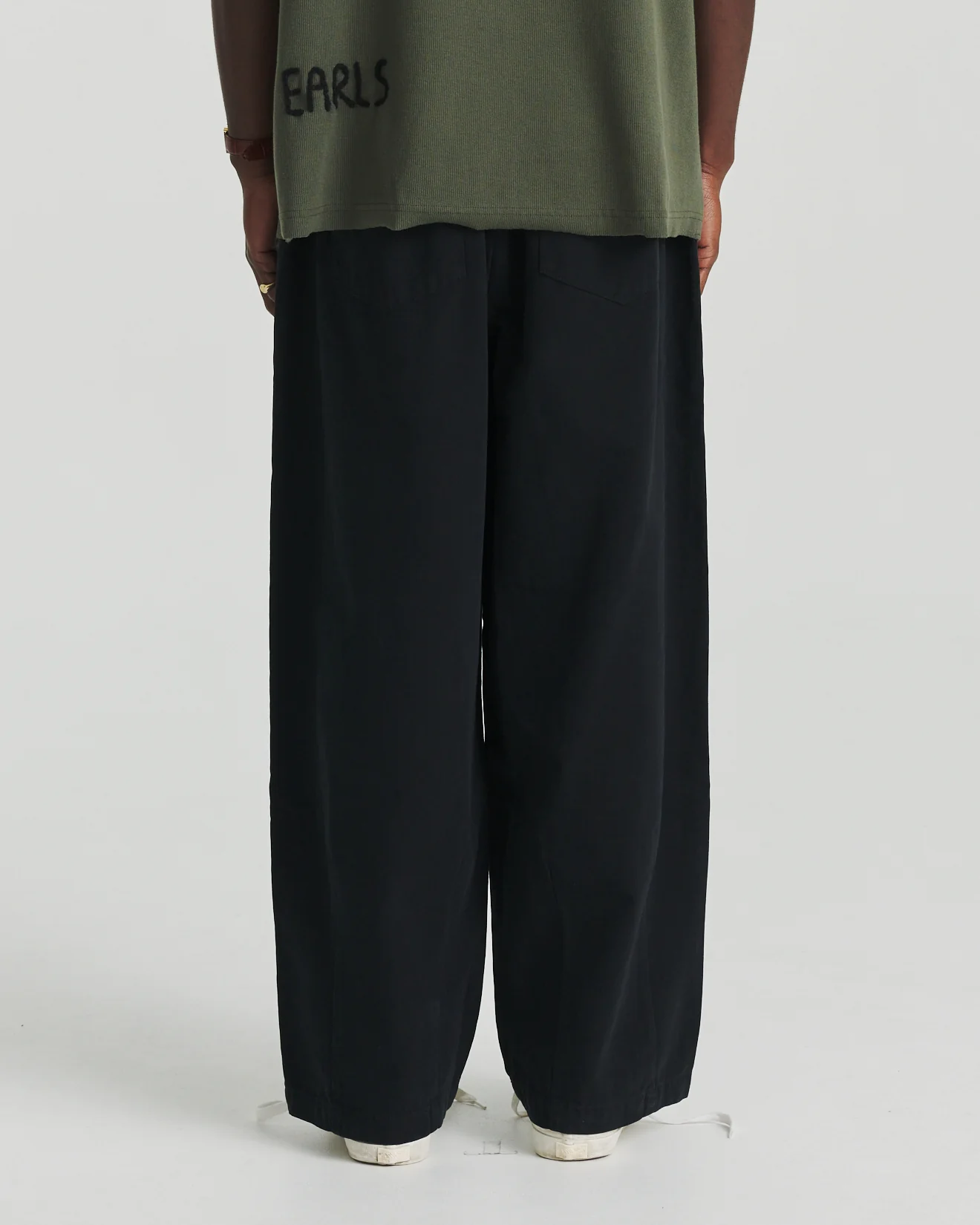 Canvas Easy Pant - Washed Black - Image 5