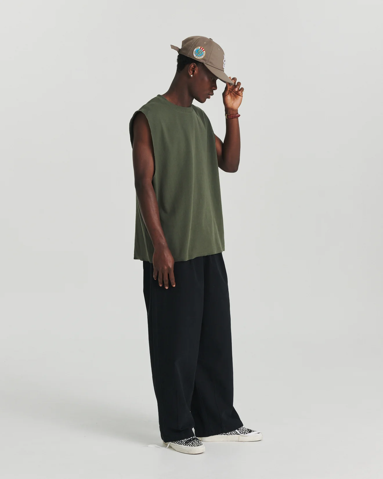 Canvas Easy Pant - Washed Black - Image 6