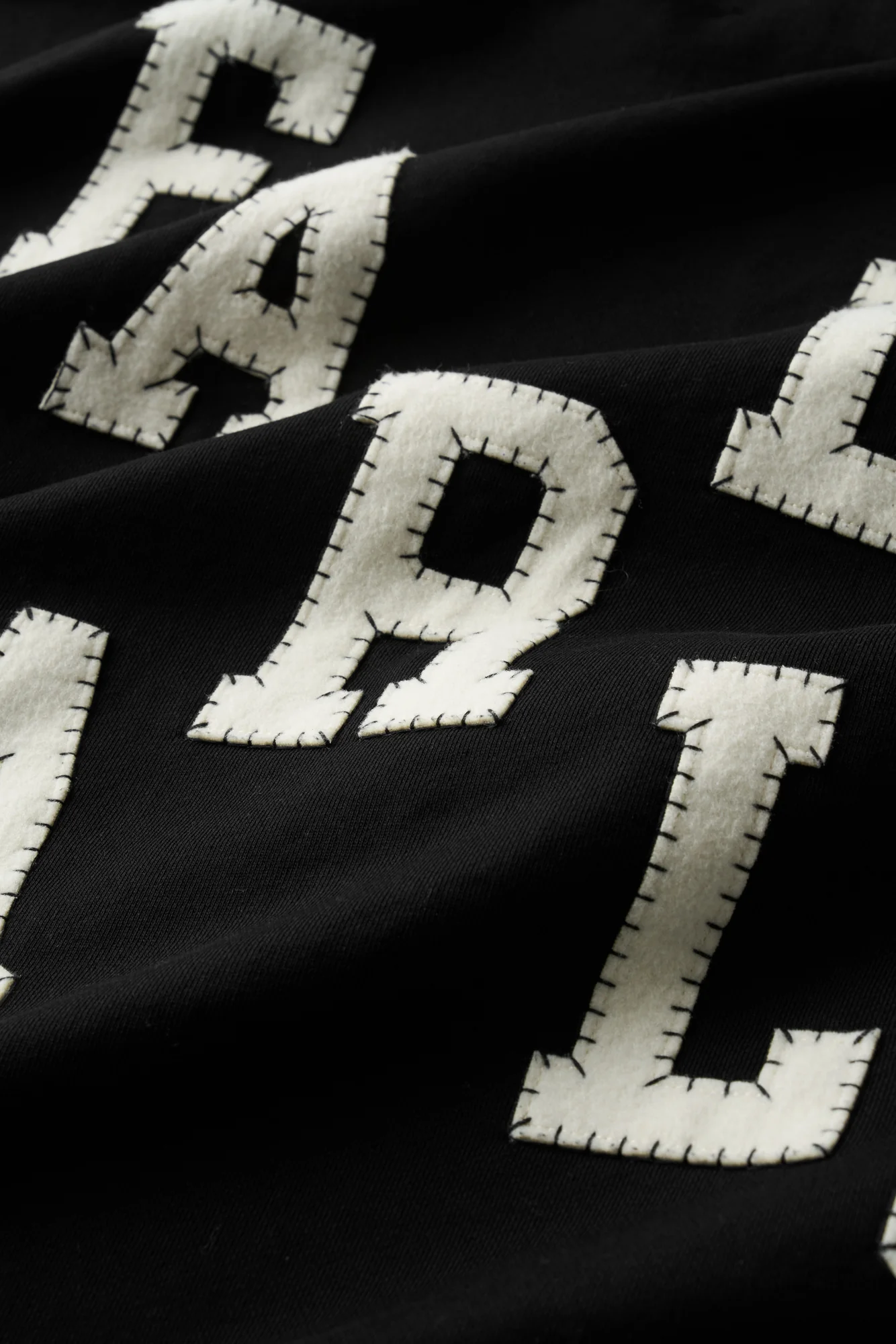 Felt Hood - Black/White - Image 4