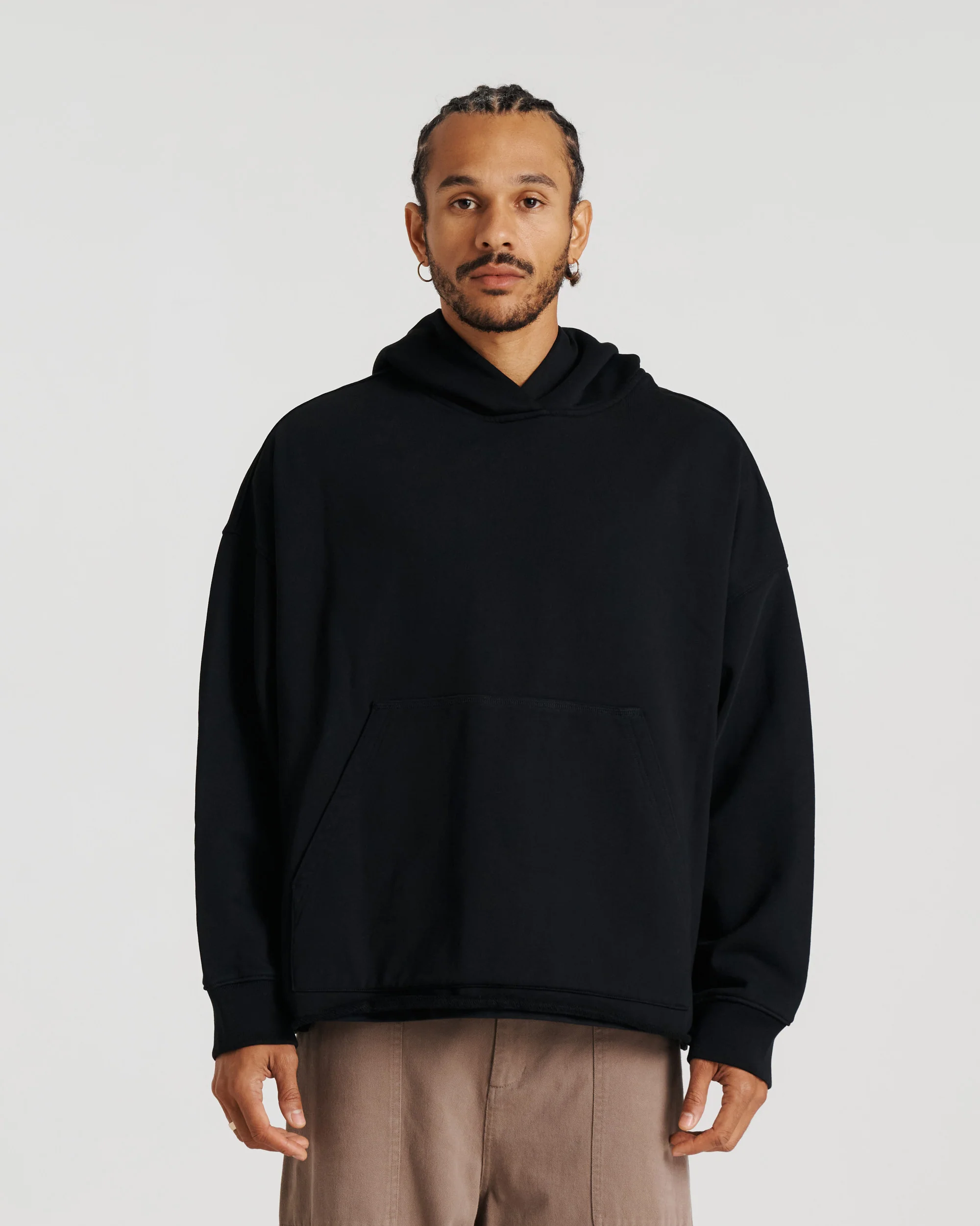 Felt Hood - Black/White - Image 5