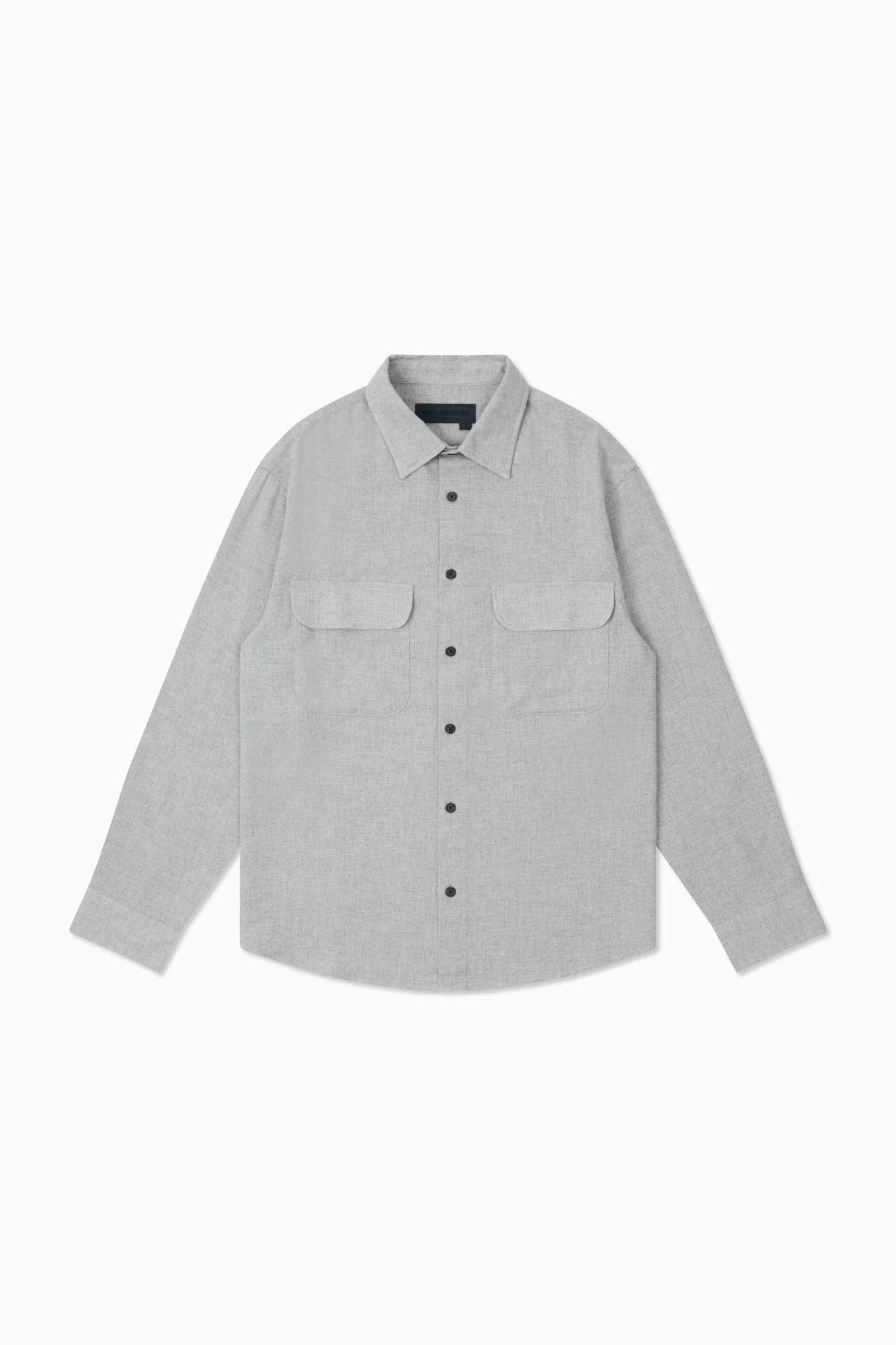 Flap Pocket Shirt - Grey - Image 5