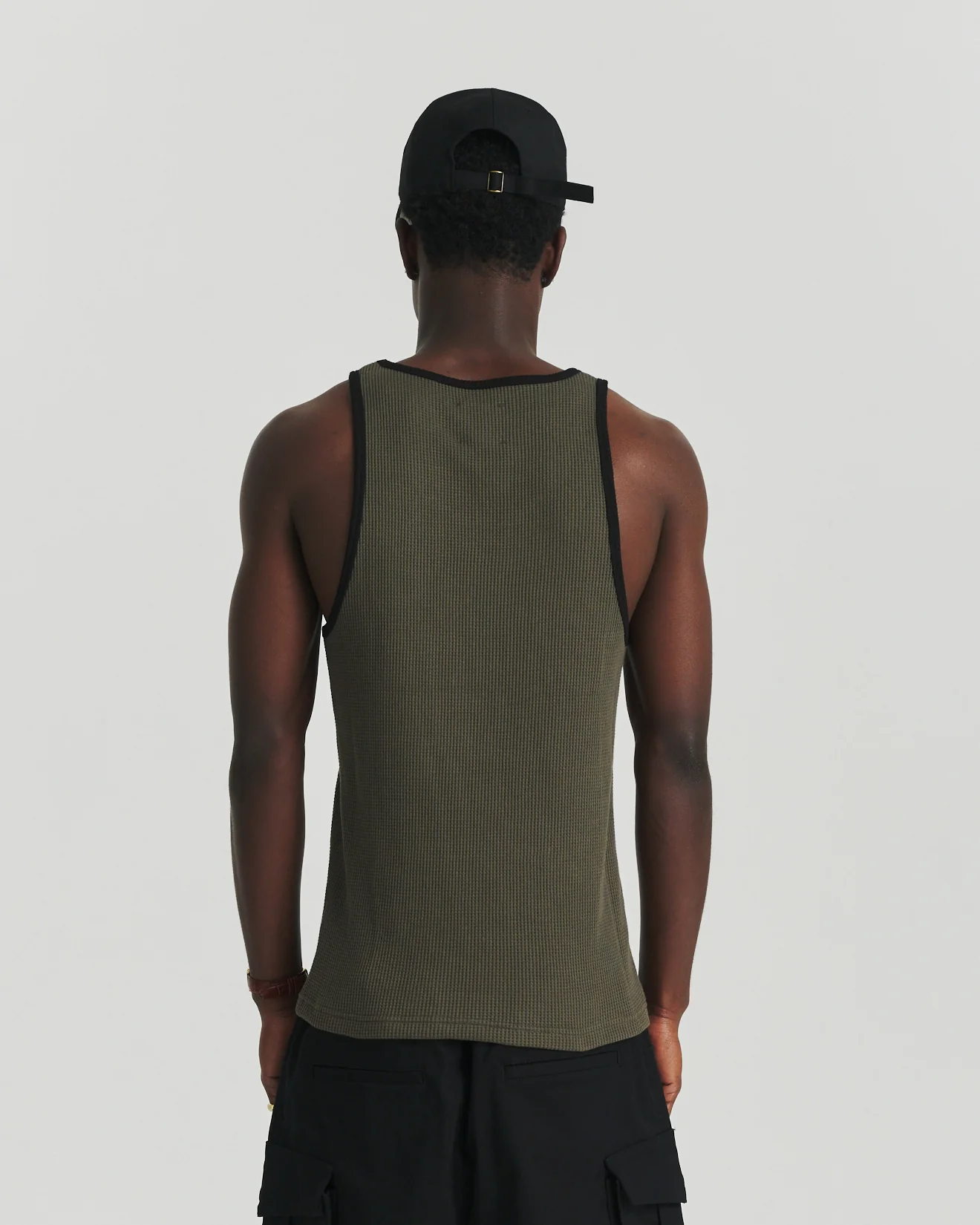 Icon Singlet - Contrast Khaki - Image 3