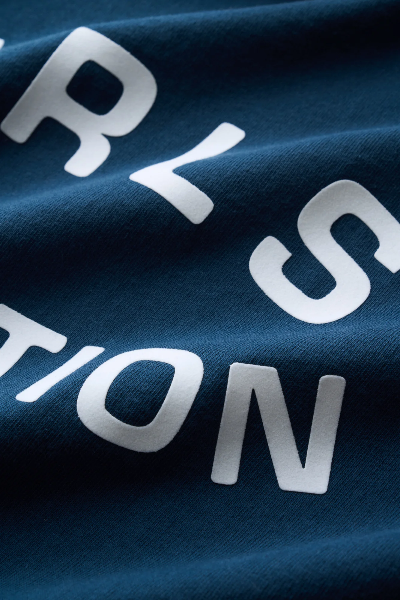 Knit Panel Tee - Blue - Image 4