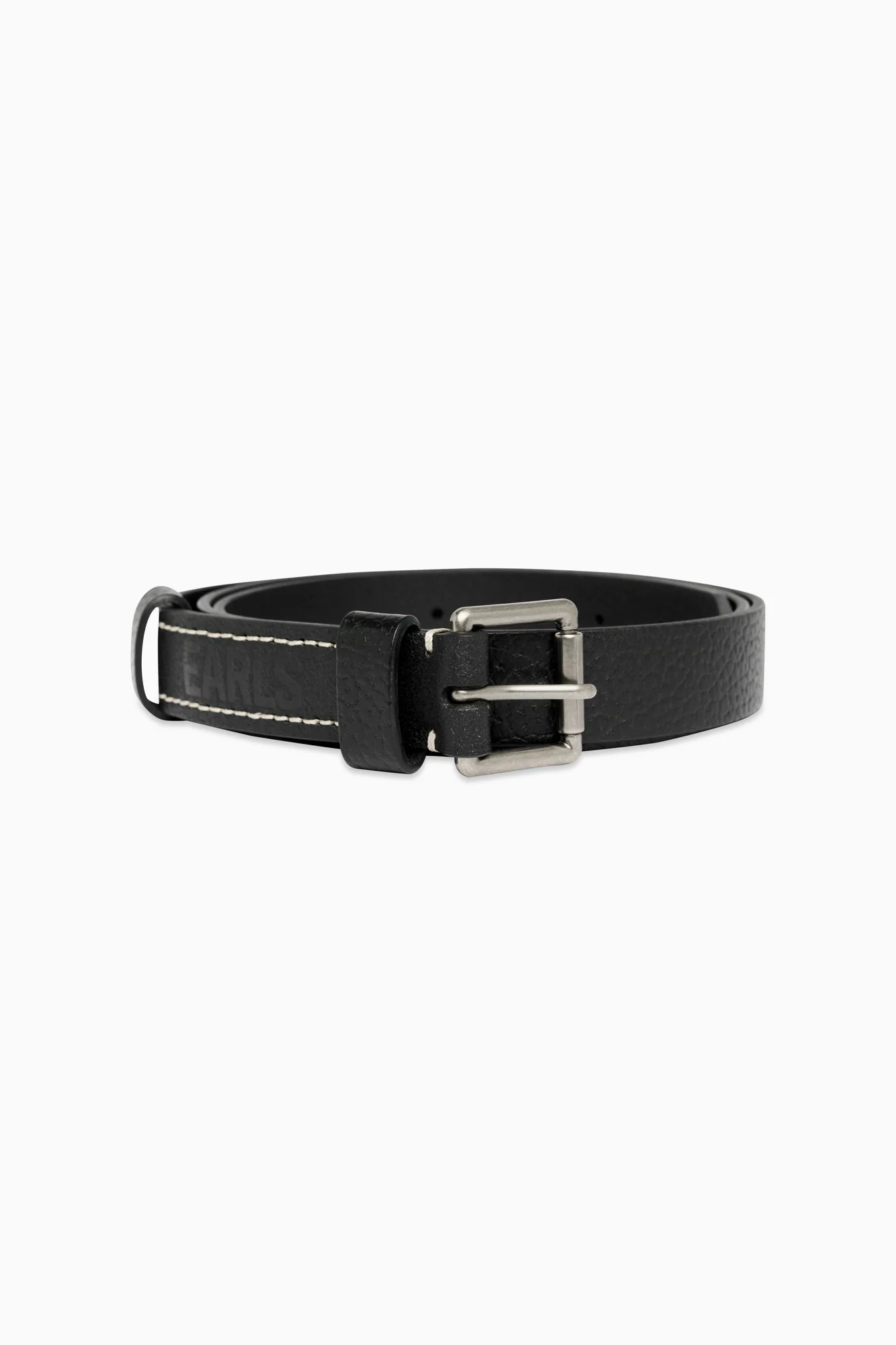 Leather Belt - Black - Image 3