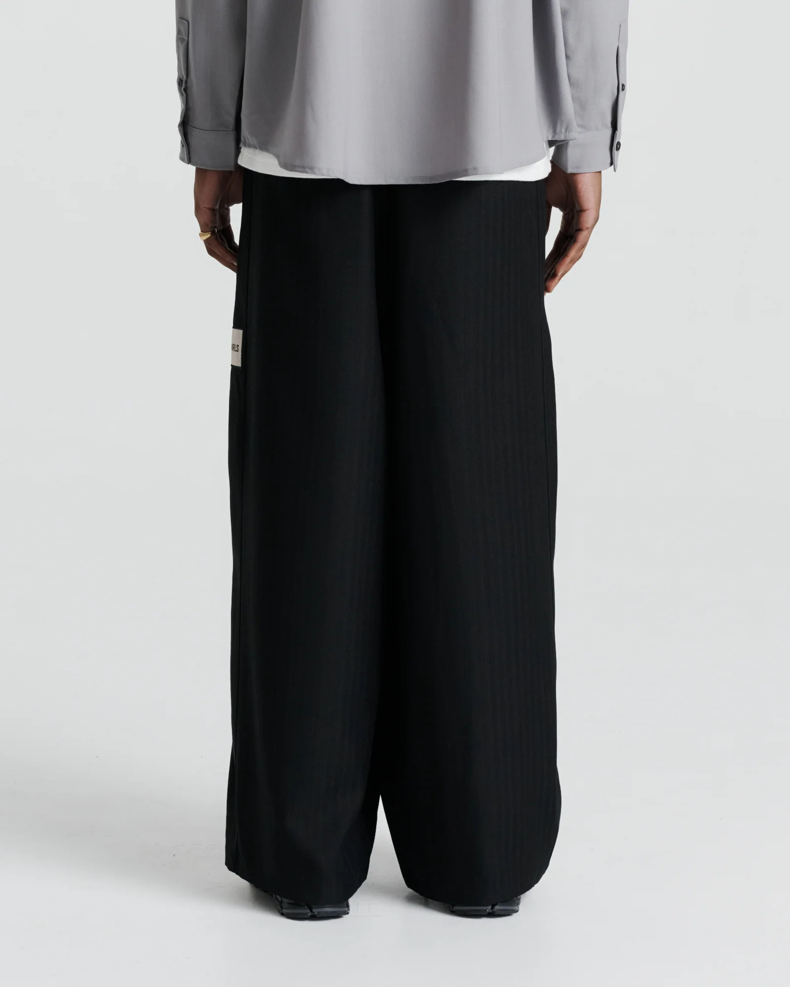 Relax Pant - Black Pinstripe - Image 4