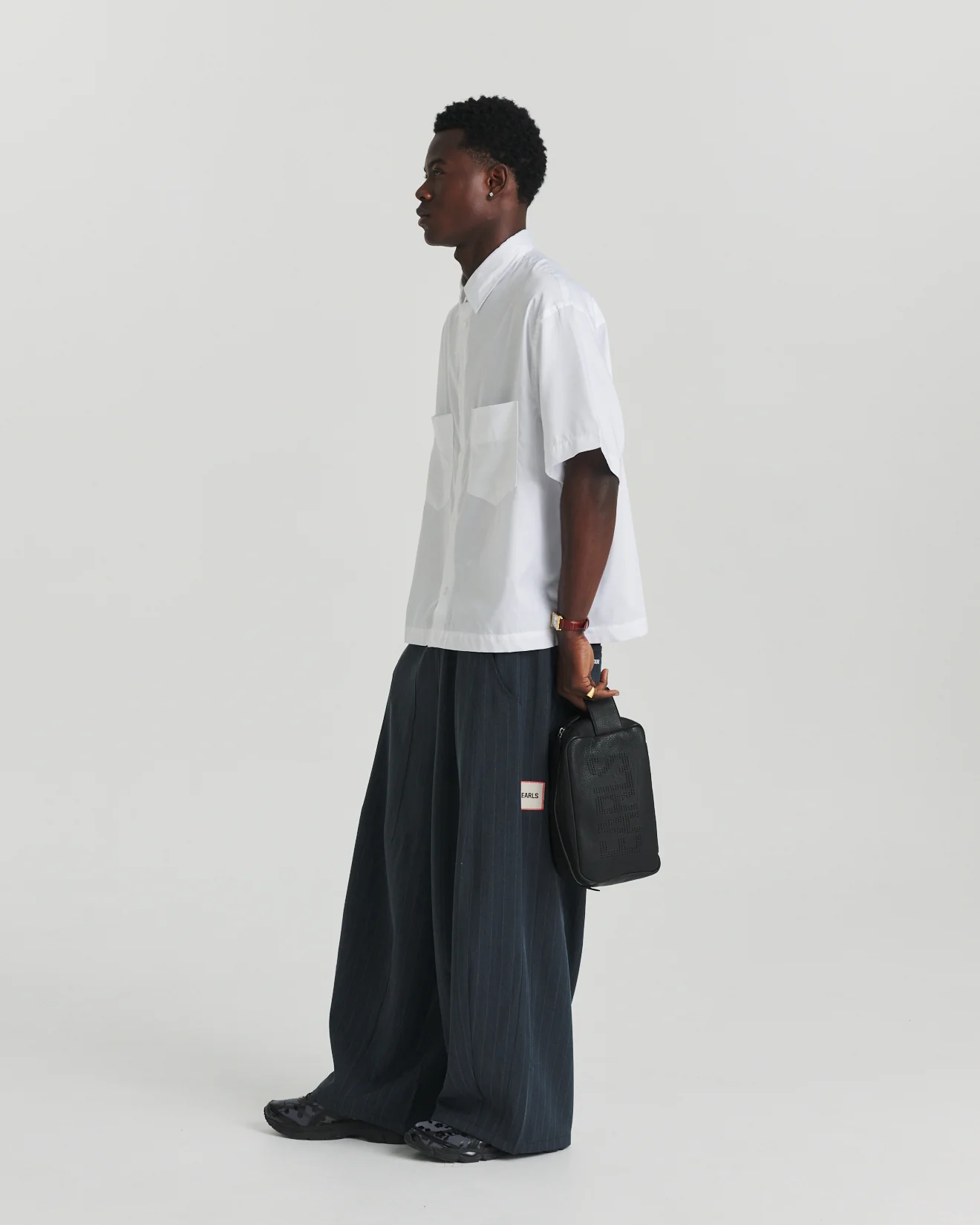 Relax Pant - Navy Pinstripe - Image 3