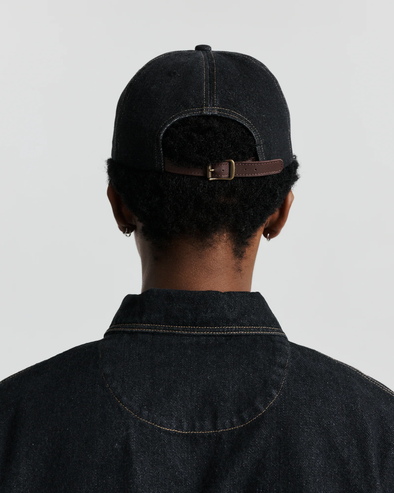 Twin Denim Cap - Raw - Image 6